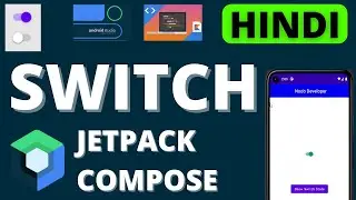 Switch in Android Jetpack Compose Kotlin Android Studio in Hindi