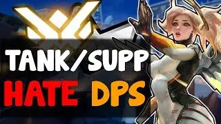 Why Do TANK and SUPPORT Players HATE DPS Players | Overwatch Competitive Season 10