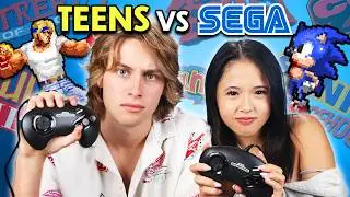 Teens Play the SEGA Genesis For the First Time! (Toejam & Earl, Sonic 2, Comix Zone, & More!)