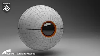 how to create proper circular boolean on sphere _ blender modeling NH4