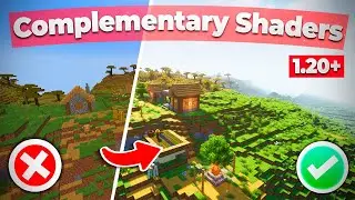 ✅ How to DOWNLOAD & INSTALL Complementary Shaders 1.20 & 1.20.1 👍 Get it in Minecraft