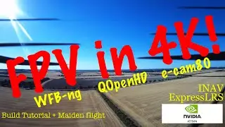 Introducing SONY IMX415 camera 4K VTX via WFB-ng with ExpressLRS INAV QOpenHD