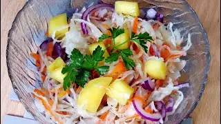 Sauerkraut. The easiest and most delicious recipe for cabbage with apples in three days