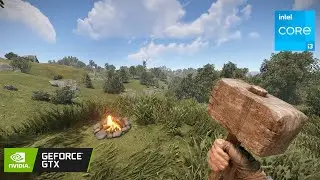 RUST : GTX 1660 Super + i3-10100F | Default Settings | 1080p