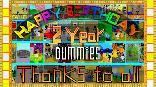 Happy 2nd birthday Dummies  , 