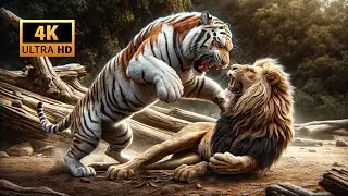 Why Are Tigers So Strong  - Why Tigers Are Dangerous? Secrets of Strength and Survival - 4K UHD