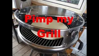 # 131 Pimp my Grill. Aufrüstung meines Kugelgrill von BBQ Toro, mit dem Pizzaring von BBQ Toro.