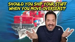 How to move to another country using a shipping container