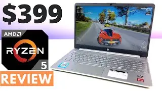 $399 HP AMD RYZEN 5500U Laptop Review (2021)