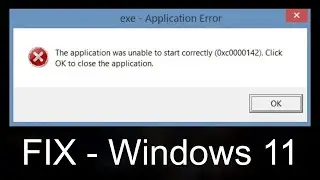 How To Fix Epic Games Launcher 0xc00007b Error - The Application Was Unable To Start Correctly