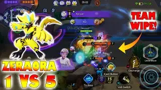 Zeraora Best Pokemon Unite Hero ?🔥 | Zeraora Pokemon Best Gameplay😲