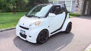 Wide Body 2008 Smart Fortwo Passion Convertible For Sale~Lorinser Wheels & Body Kit