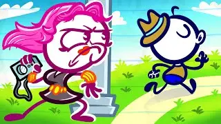 SPIES UP YOUR LIFE | Pencilmation Cartoons!