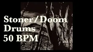 Stoner / Doom / Sludge Metal Drum Track 50 bpm
