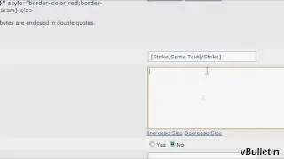 vBulletin Adding Custom BB Codes