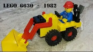 Первое Лего в нашей семье. Обзор.  Old LEGO 6630 -1982 year review
