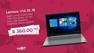 Gamme d'Ordinateur Portable au Maroc HP, Asus et Lenovo chez NGT.ma