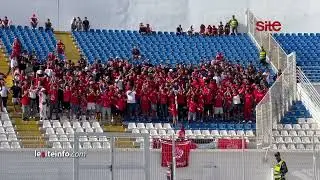 الجماهير الودادية تصنع الحدث في مدرجات العربي الزوالي