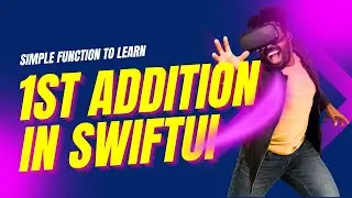 Easy SwiftUI Tutorial for Beginners: Building Your First Addition Function Step by Step