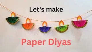 Diwali Delight: Craft Your Own Paper Diyas