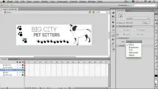 Adobe CS6 Design Web Workflow 2012 Animating and More with Flash Professional 03  Introducing the Ti