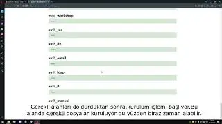 Localhost(Wampserver) - Moodle Kurulumu