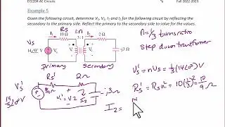 ECE204 Lecture 5-3d: Mutual Inductance, Linear, and Ideal Transformers