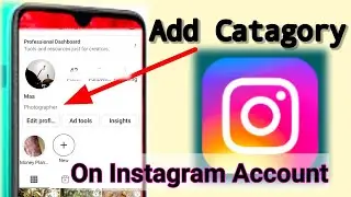 How to add category on Instagram account।Bengali।2022।#instagram
