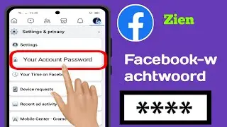 Hoe je je Facebook-wachtwoord kunt zien als je het vergeten bent, Bekijk je Facebook-wachtwoord
