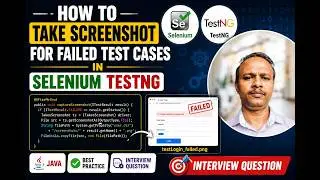 how to take screenshot for failed test cases in selenium testng | 