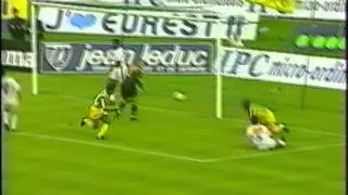 Résumé FC Nantes - Lyon 1994-95