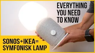 Ikea Sonos Symfonisk review | Wireless speaker lamp | Sound test | Setup inc smart lighting