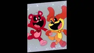 Smiling Critters, Alternatif AU (swap ship) Ft. ❤×🧡 & 💜×💙 #smilingcritters #edit