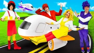 Песенка про ПИЛОТА самолета! Песни для детей МимиЛэнд - мультфильмы и видео для малышей