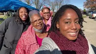 LETS FLY TO DAYTON OH TO VISIT FAMILY | UD FLYERS BASKETBALL GAME WEDDING &  A FUNERAL |VLOGMAS 2022