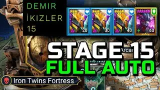 Iron Twins Stage 15 Türkçe Rehberi Raid Shadow Legends