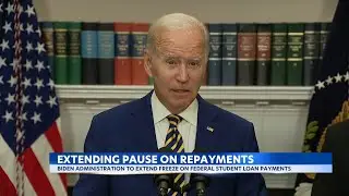 Biden extends student loan repayment freeze as forgiveness program is tied up in courts