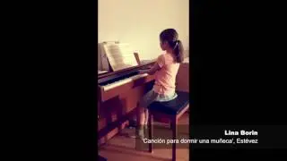 Canción para dormir una muñeca, Estévez, ABRSM Grade 4 Piano, 2015 - 2016