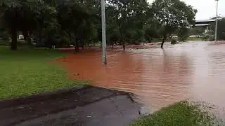 Chuva em Toledo lago do Pioneiros 30/10/2017