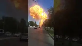 Взрыв на АЗС в Волгограде