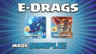 *E-DRAG* BEST TH13 Attack Strategy - Town Hall 13 Electro Dragon Attack - Clash of Clans