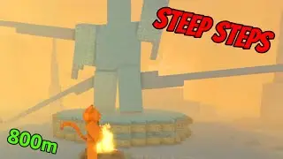 ROBLOX STEEP STEPS 800M COMPLETE (Grassy Grounds)