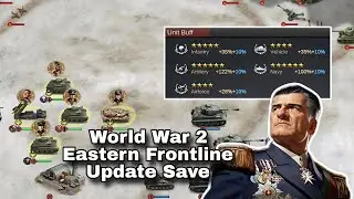 World War 2 Strategy Battle Mod Apk Eastern Frontline - Update Save Data