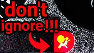 5 reason why your airbag warning light is on