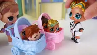 LOL OMG Makeover with DIY Baking QT and Big Park Encanto Doll
