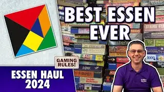 Essen 2024 - Games I brought back - Haul video
