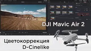 Mavic Air 2｜D-Cinelike Material Color Correction