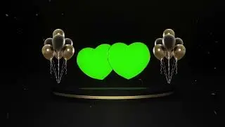 Green Screen Graphics | Romantic slideshow template | HD 1080P