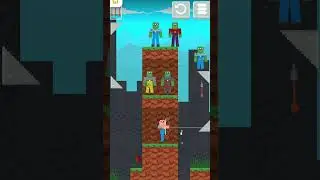 Minecraft hunter p2!!! noob or pro #hype #gaming #minecraft #shorts #longshot