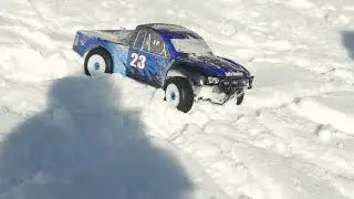 Exceed RC 1/10 Brushless Short Course Rally Monster Electric RTR Racing Truck with Aluminum Shocks